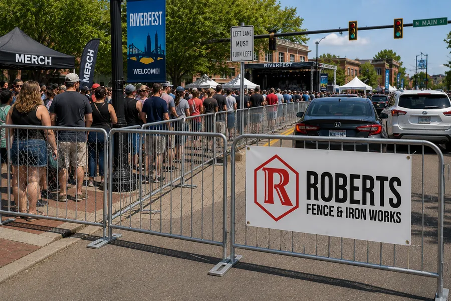 Crowd control barricades